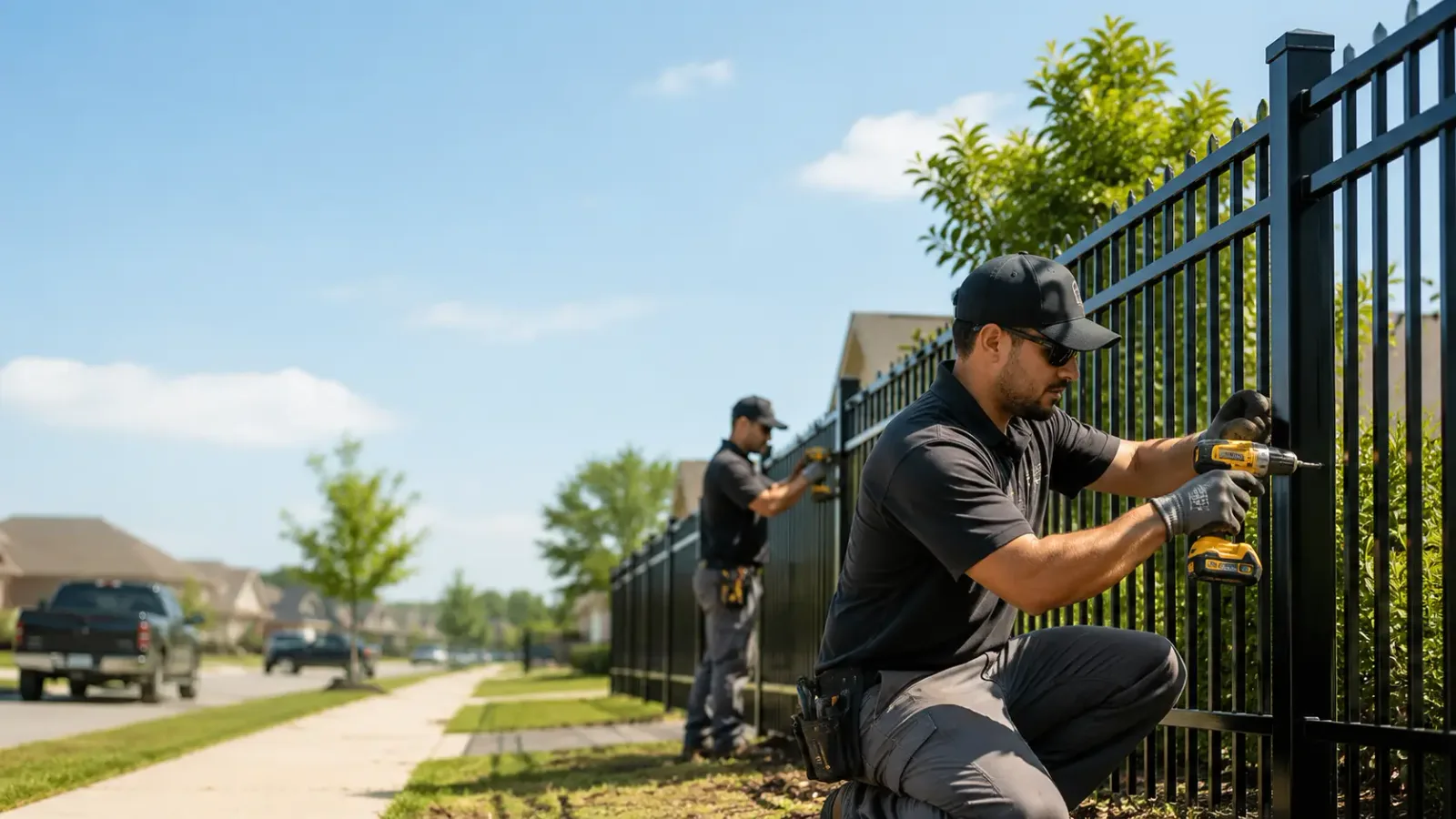 Metal Fence Installation in Lowell, MI